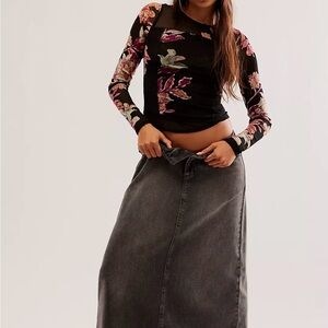 Free people Betty’s garden long sleeve top